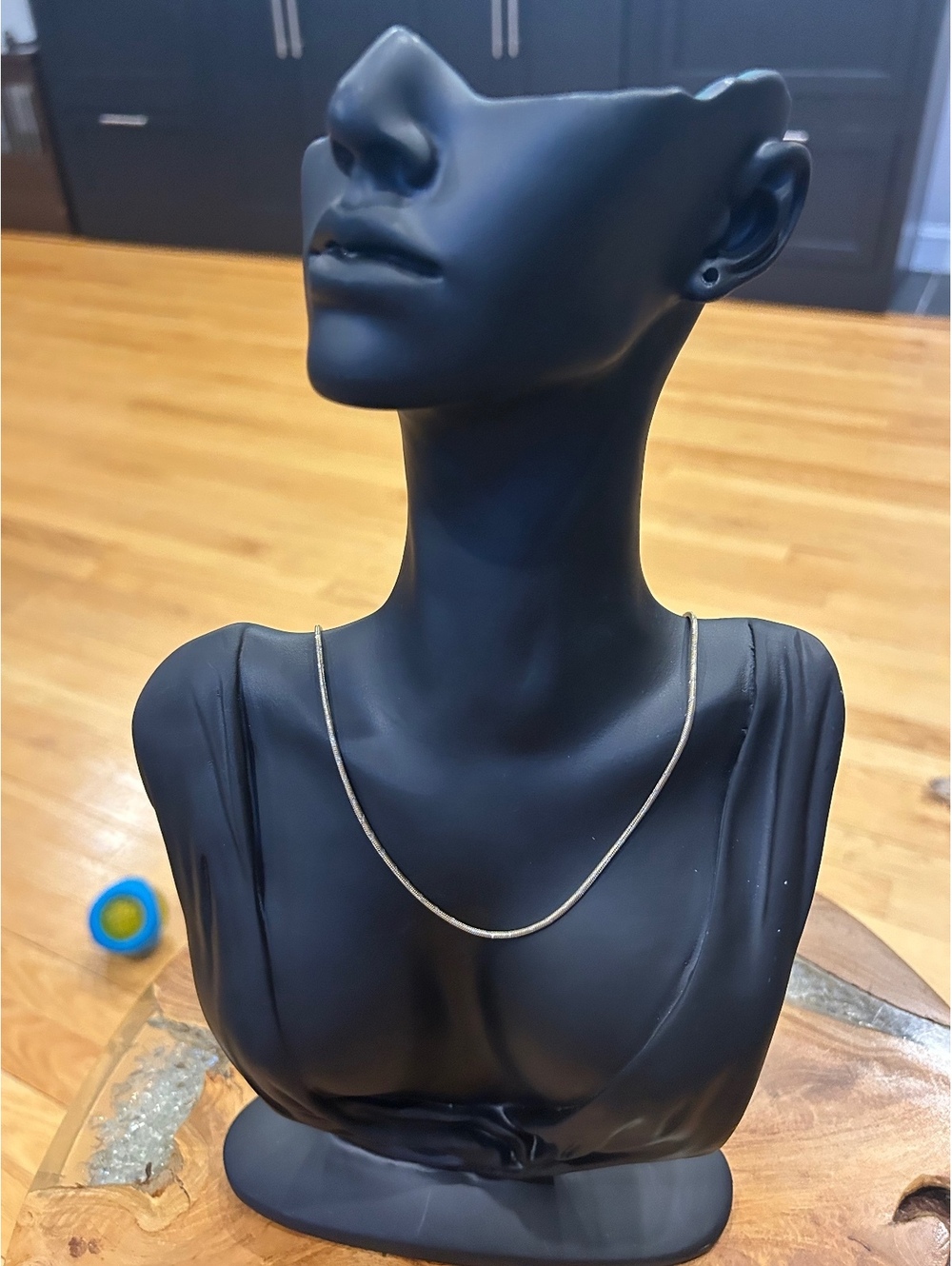 Vintage 925 Sterling Silver Snake Chain Necklace Italy